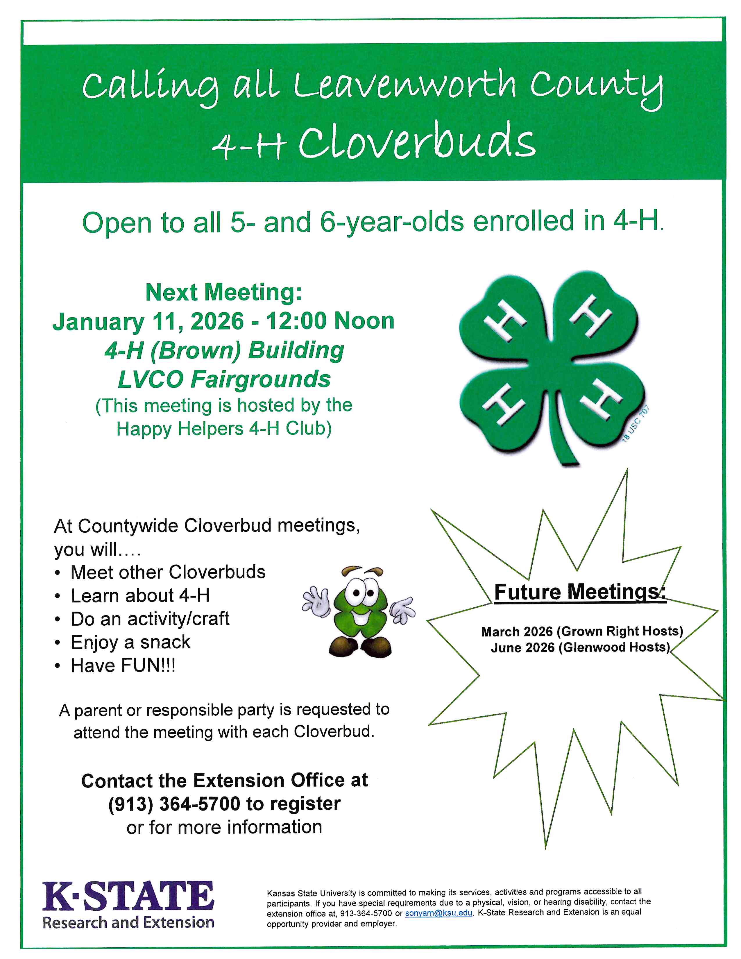 Countywide Cloverbuds